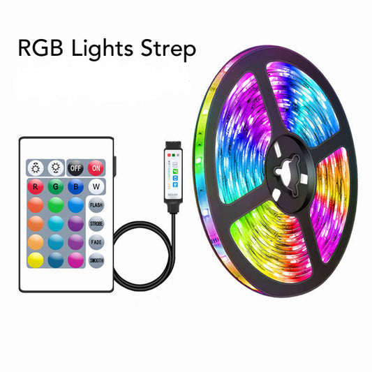 A must have RGB LED Strip USB light 5050 RGBW Remote control panel+power supply light for Studio/Room/Computer